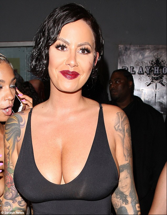 Amber Revealed Last Year She Was Considering Having Her Breasts Surgically