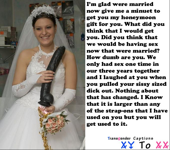 Bride Bondage Captions Porn Forced Sissy Bride Bondage Captions