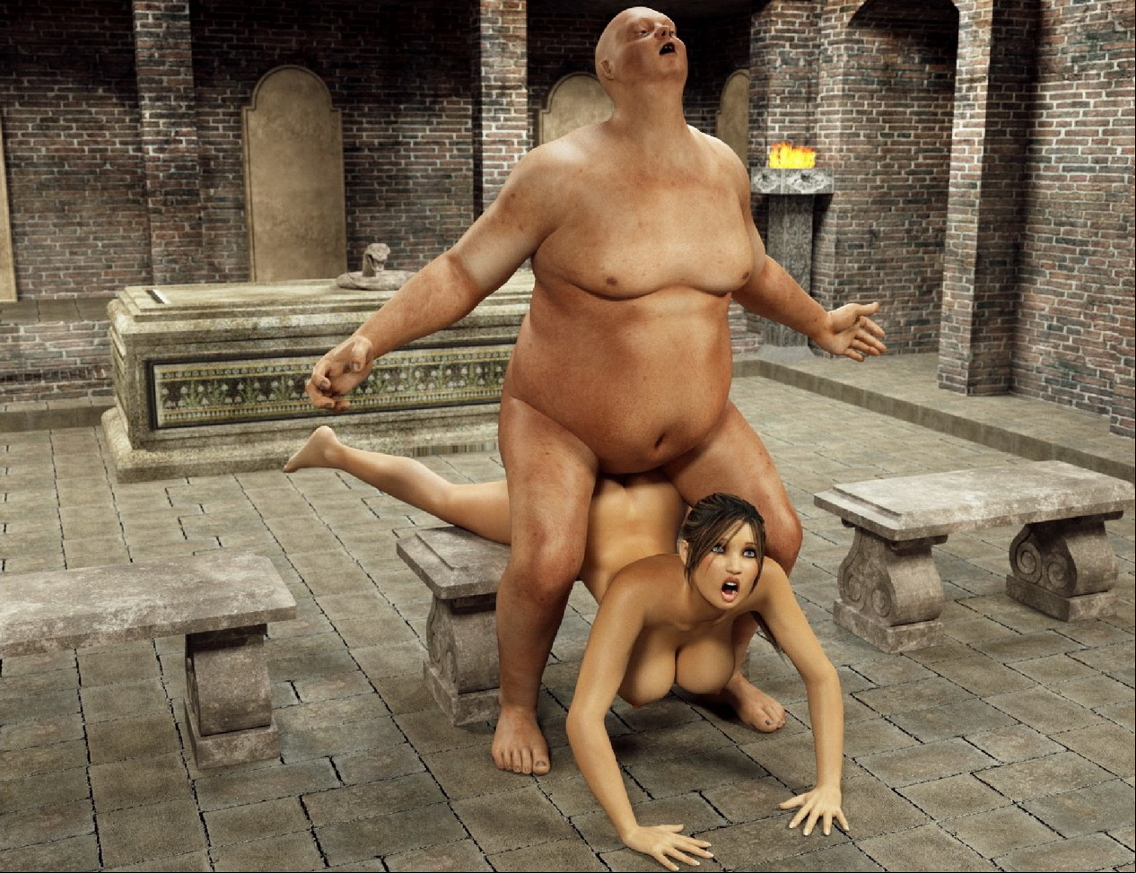 Cartoon Monster Rape Innocent Hentai Babes Ass 1