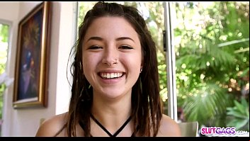 Daisy Haze Has A Lot Of Gag Spit 7