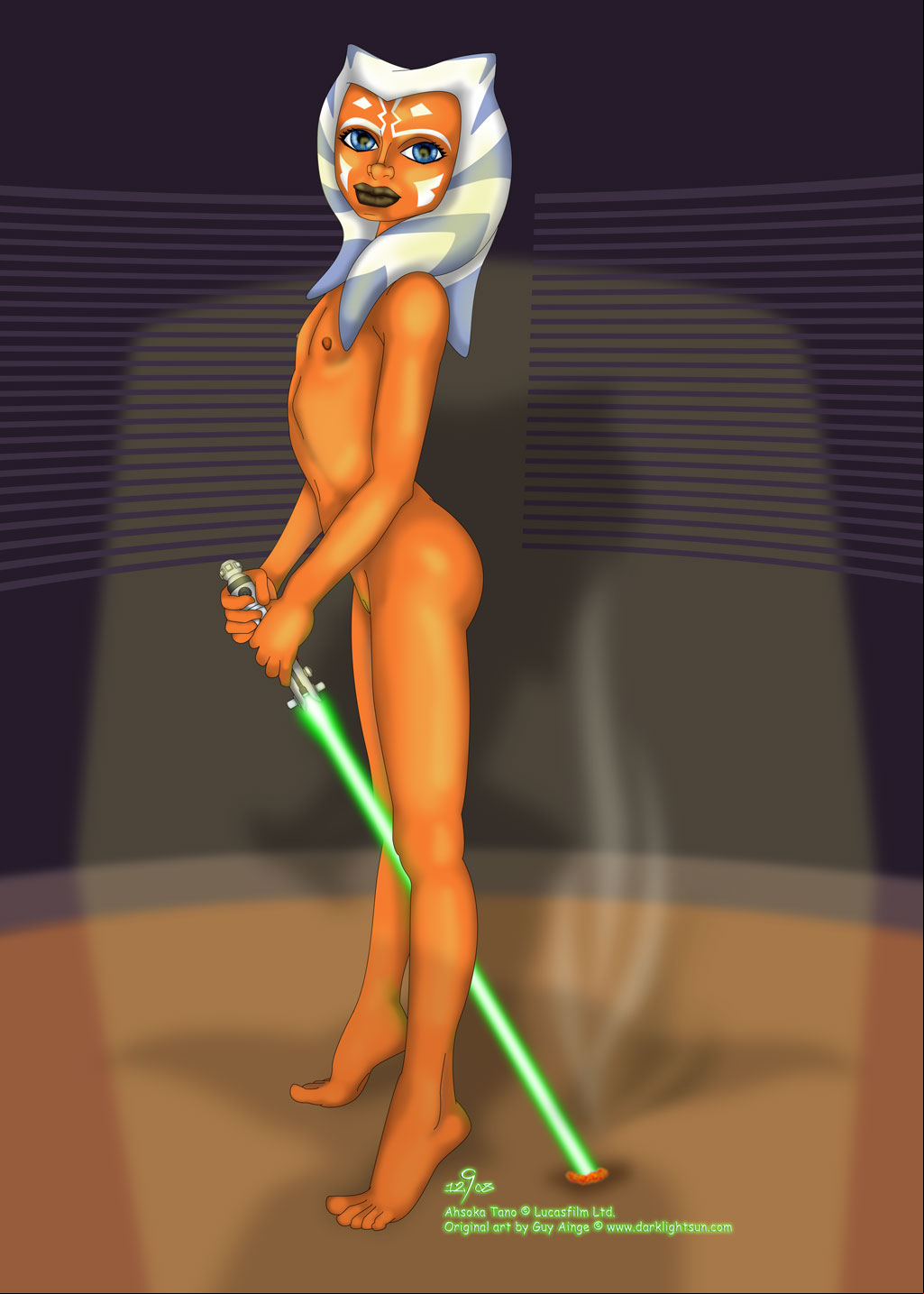 Star Wars Clone Wars Ahsoka Tano Comic Art Western Hentai